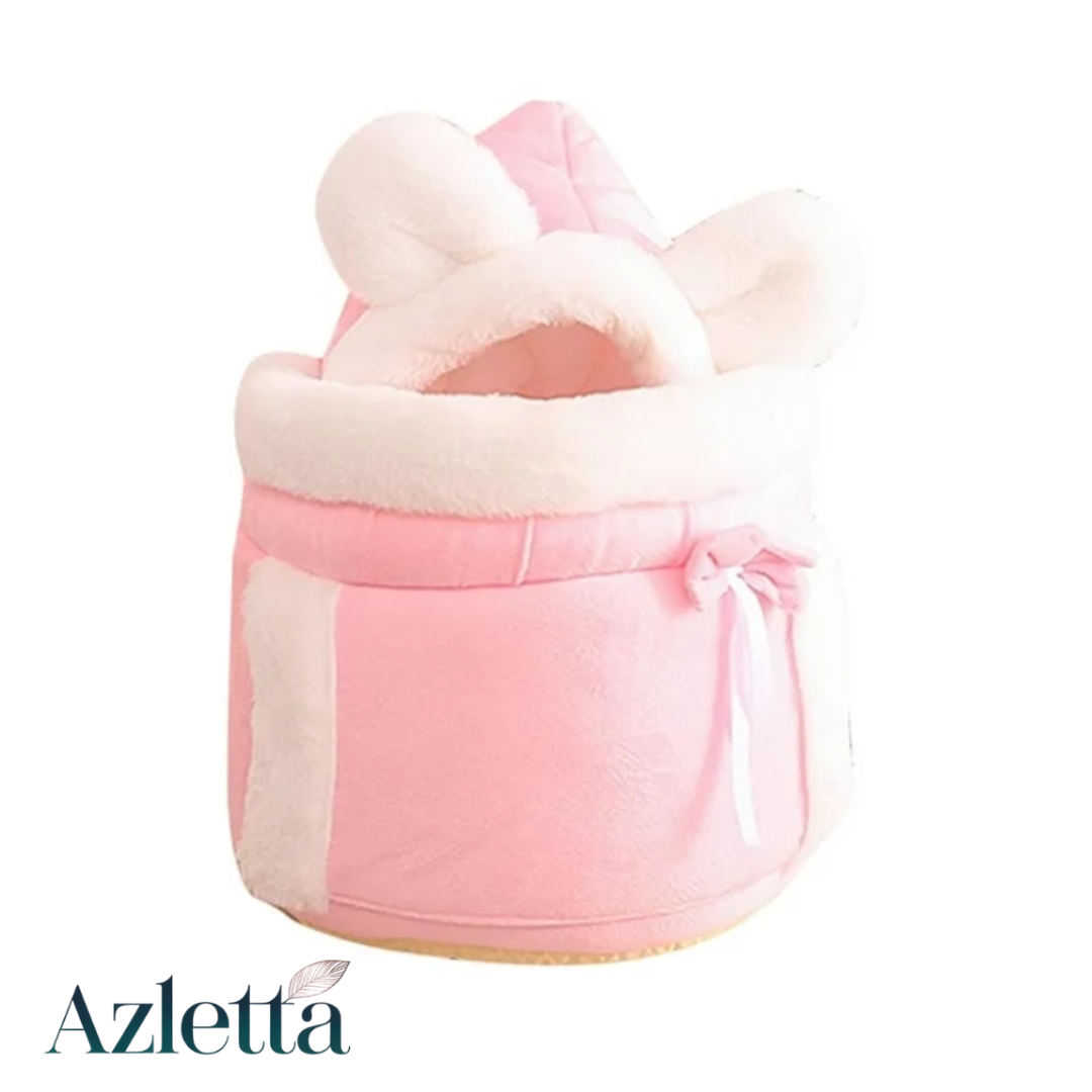 Mochila de Felpa Cálida para Mascotas